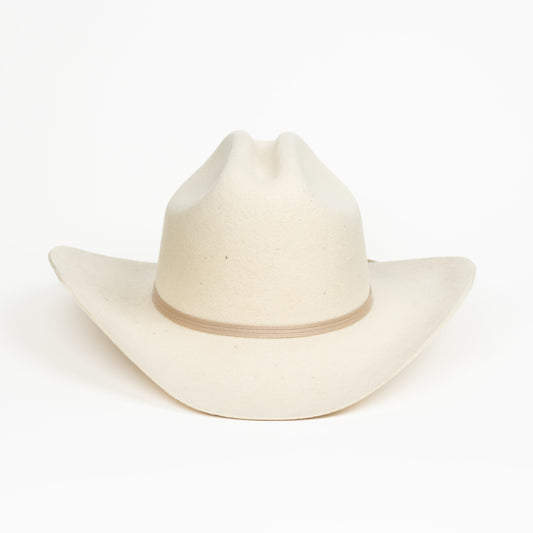 Karina Wool Cowboy Hat - White